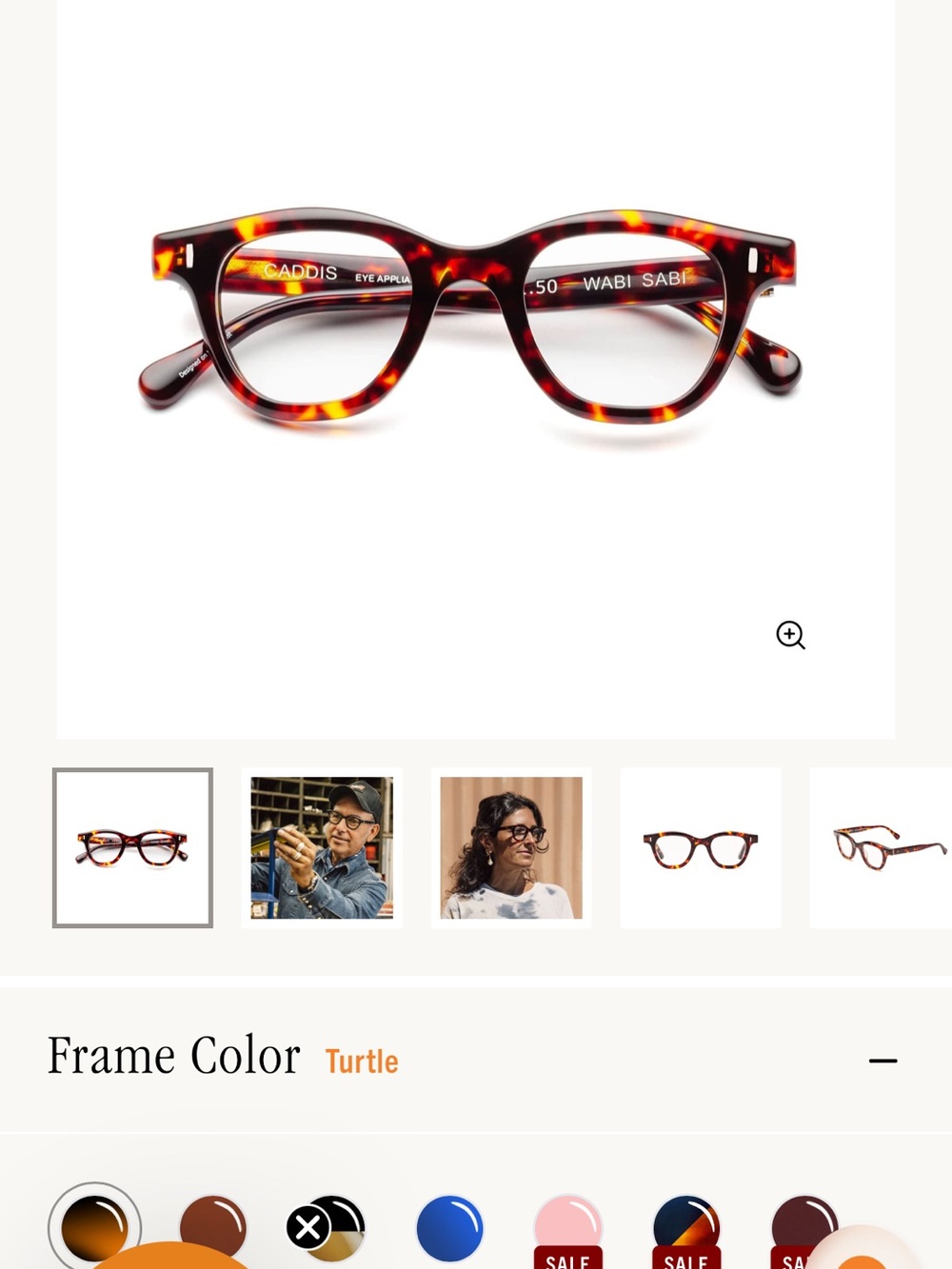 Caddis Wabi Sabi Tortoiseshell Round Reading Glasses - Turtle Frame +2.00